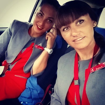 diario azafata en tierra