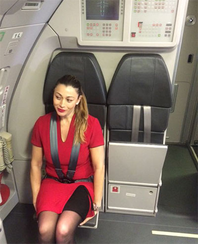 trabajar azafata vuelo